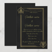 De Vergulde Orchidee Kaart (Voorkant / Achterkant)