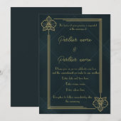 De Vergulde Orchidee Kaart (Voorkant / Achterkant)