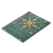 De Vergulde Vorst Mandala Notitieboek (Linkerzijde)
