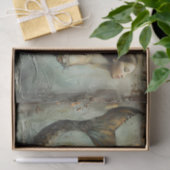 DE VERGULDE ZEEJONKVROUW DECOUPAGE TISSUEPAPIER (Geschenk)
