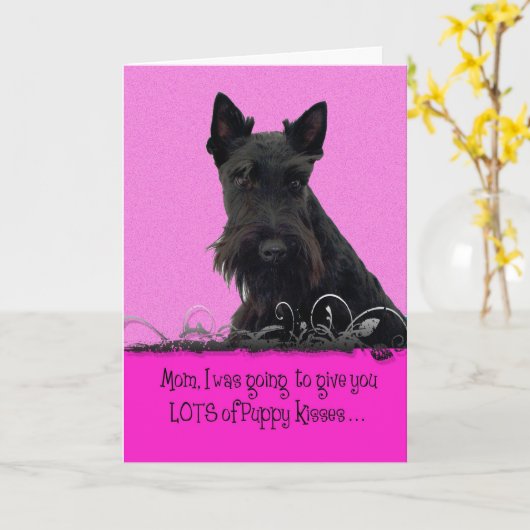 De Vergunning van Licker van het Moederdag van Kaart (Gele Bloem)