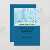 DE VERHAAL WRITER Bar Bat Mitzvah Party Card Kaart (Voorkant / Achterkant)