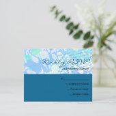 DE VERHAAL WRITER Bar Bat Mitzvah Reply Card RSVP Kaartje (Staand voorkant)