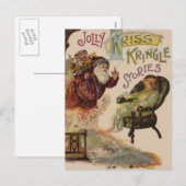 De Verhalen van Kringle van Kriss van Kerstman Feestdagenkaart (Voorkant / Achterkant)