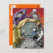 de verhandeling van de dood op het leven briefkaart (Voorkant / Achterkant)