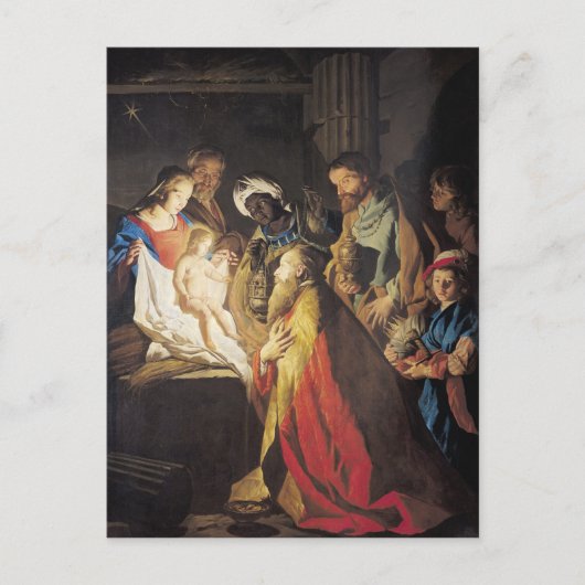 De verheerlijking van de Magi 2 Briefkaart (Voorkant)