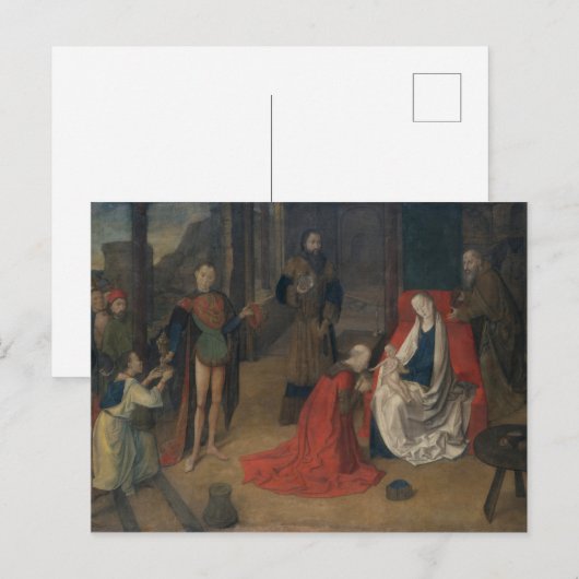 De verheerlijking van de Magi Briefkaart (Voorkant / Achterkant)
