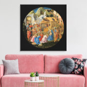 De verheerlijking van de Magi Canvas Afdruk (Insitu (Woonkamer))