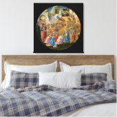 De verheerlijking van de Magi Canvas Afdruk (Insitu (Slaapkamer))