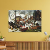 De verheerlijking van de Magi Canvas Afdruk (Insitu (Woonkamer))