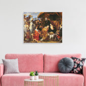 De verheerlijking van de Magi Canvas Afdruk (Insitu (Woonkamer))