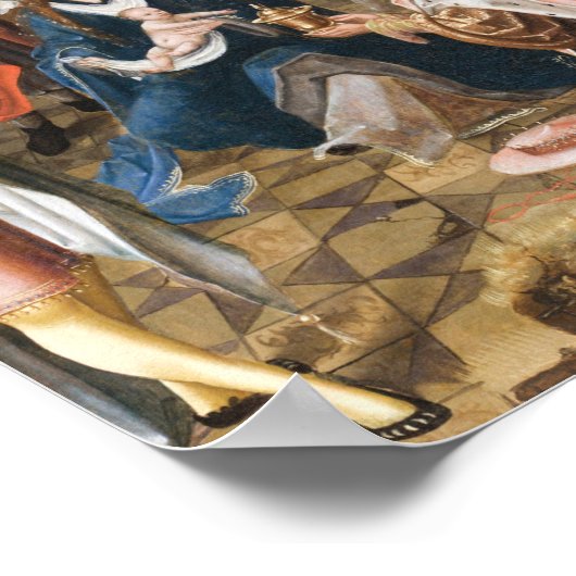 De verheerlijking van de Magi-jesusfeestdag Poster (Hoek)