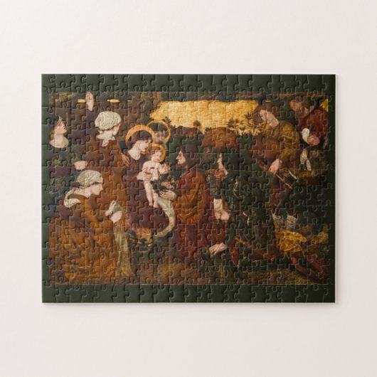 De verheerlijking van de Magi Legpuzzel (Horizontaal)