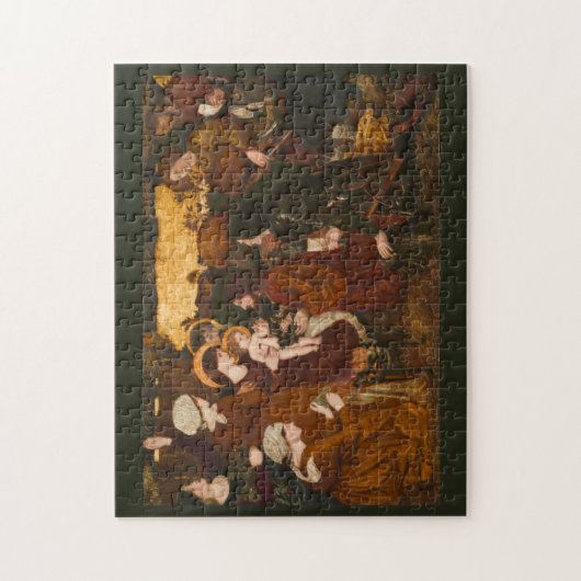 De verheerlijking van de Magi Legpuzzel (Verticaal)