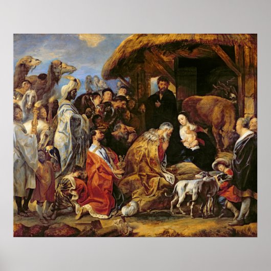 De verheerlijking van de Magi Poster (Voorkant)