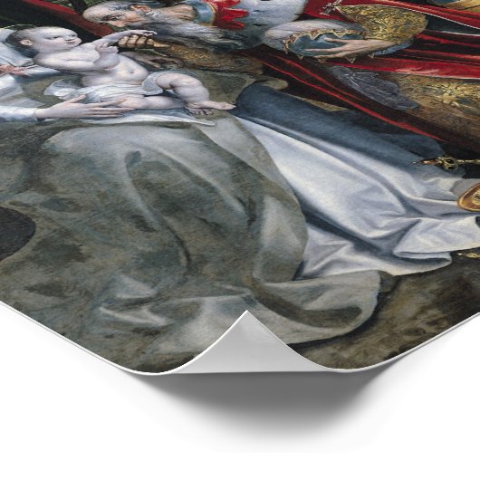 De verheerlijking van de Magi Poster (Hoek)