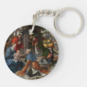 De verheerlijking van de Magi Sleutelhanger (Achterkant)