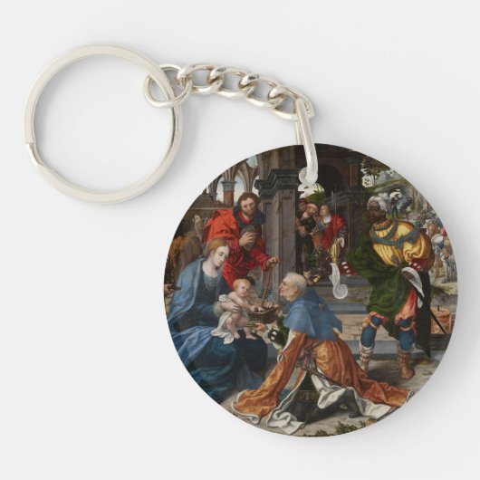 De verheerlijking van de Magi Sleutelhanger (Voorkant)
