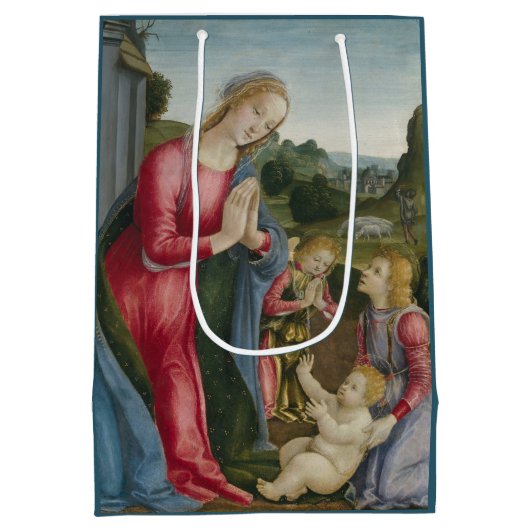 De verheerlijking van het Christelijke Kind - Fred Medium Cadeauzakje (Achterkant)