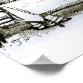 De verheviging van zijn gevoelens" poster (Hoek)