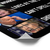 De verhoogde balk is mislukt De balk werkte niet a Poster (Hoek)