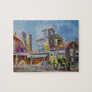 De verhoogde puzzel legpuzzel