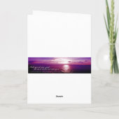 De verjaardag draagt Omhelzingen Kaart (Achterkant)