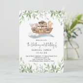 De verjaardag en doop van de Ark van Noach Kaart (Staand voorkant)