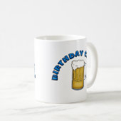 De verjaardag juicht toe koffiemok (Voorkant rechts)