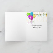 De verjaardag-retriever van Kerstmis honden in Feestdagen Kaart (Binnen)