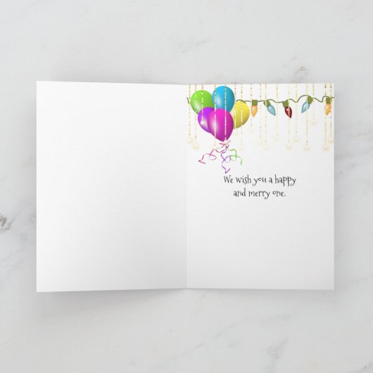 De verjaardag-retriever van Kerstmis honden in Feestdagen Kaart (Binnen)