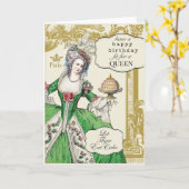 De verjaardag van Antoinette van Marie Kaart (Gele Bloem)