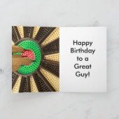 De Verjaardag van Bullseye Kaart (Binnen)