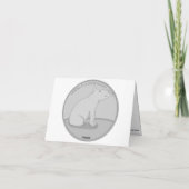 De Verjaardag van Capy van Caplin Rous Kaart (Achterkant)