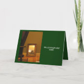 De verjaardag van Craigs veertigste Kaart (Achterkant)