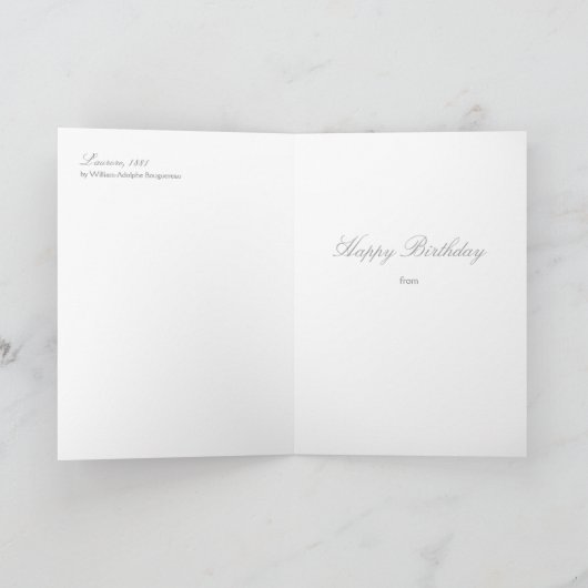 De Verjaardag van Dawn L'Aurore CC0873 van Kaart (Binnen)