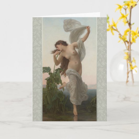 De Verjaardag van Dawn L'Aurore CC0873 van Kaart (Gele Bloem)