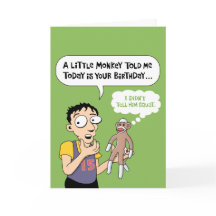 De Verjaardag van de Aap van de sok