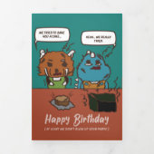 De verjaardag van de bakkerij ramp drieluik aankondiging (Cover)