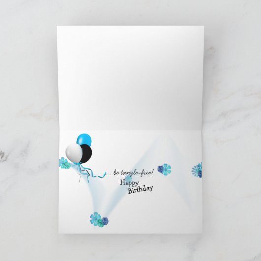 de verjaardag van de cassetteband kaart (Binnen)