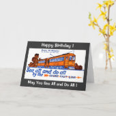 De verjaardag van de Dienst van het Karretje van Kaart (Gele Bloem)