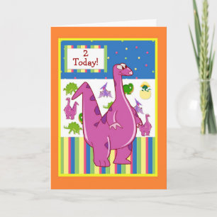 De Verjaardag van de dinosaurus Kaart