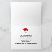 De Verjaardag van de echtgenoot houdt van mijn Kaart (Binnen)