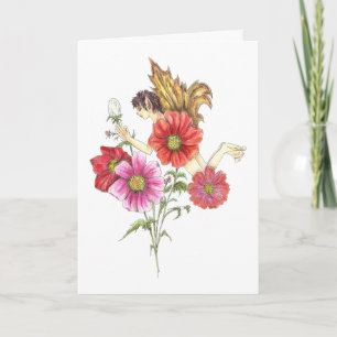 De Verjaardag van de Fee van oktober Kaart