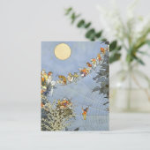 “ De verjaardag van de feeën” van Heath Robinson Briefkaart (Staand voorkant)