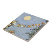 “ De verjaardag van de feeën” van Heath Robinson Tegeltje (Zijkant)