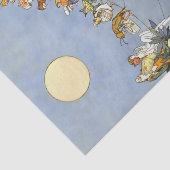 “De verjaardag van de feeën” van Heath Robinson Tissuepapier (Detail)