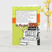 De Verjaardag van de Feiten van de pret - Kosten Kaart (Gele Bloem)