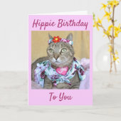 De Verjaardag van de Gestreepte kat van de Kaart (Gele Bloem)