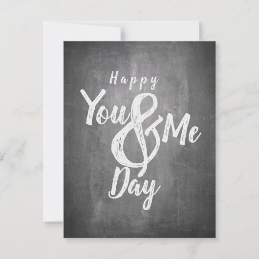 De verjaardag van de groeten op het bord (Voorkant)